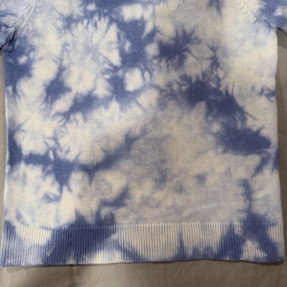 LIKE NEW GAP Kids Girl Tie-Dye Knit Sweater Size L (10-11) - Picture 4 of 6